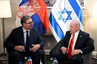 Prime Minister Benjamin Netanyahu met with Serbian President Aleksandar Vučić in New York.